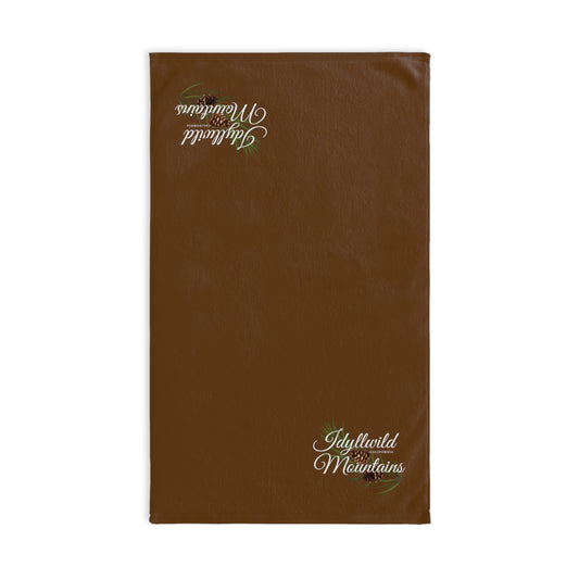 Idyllwild Coneback Brown Hand Towel