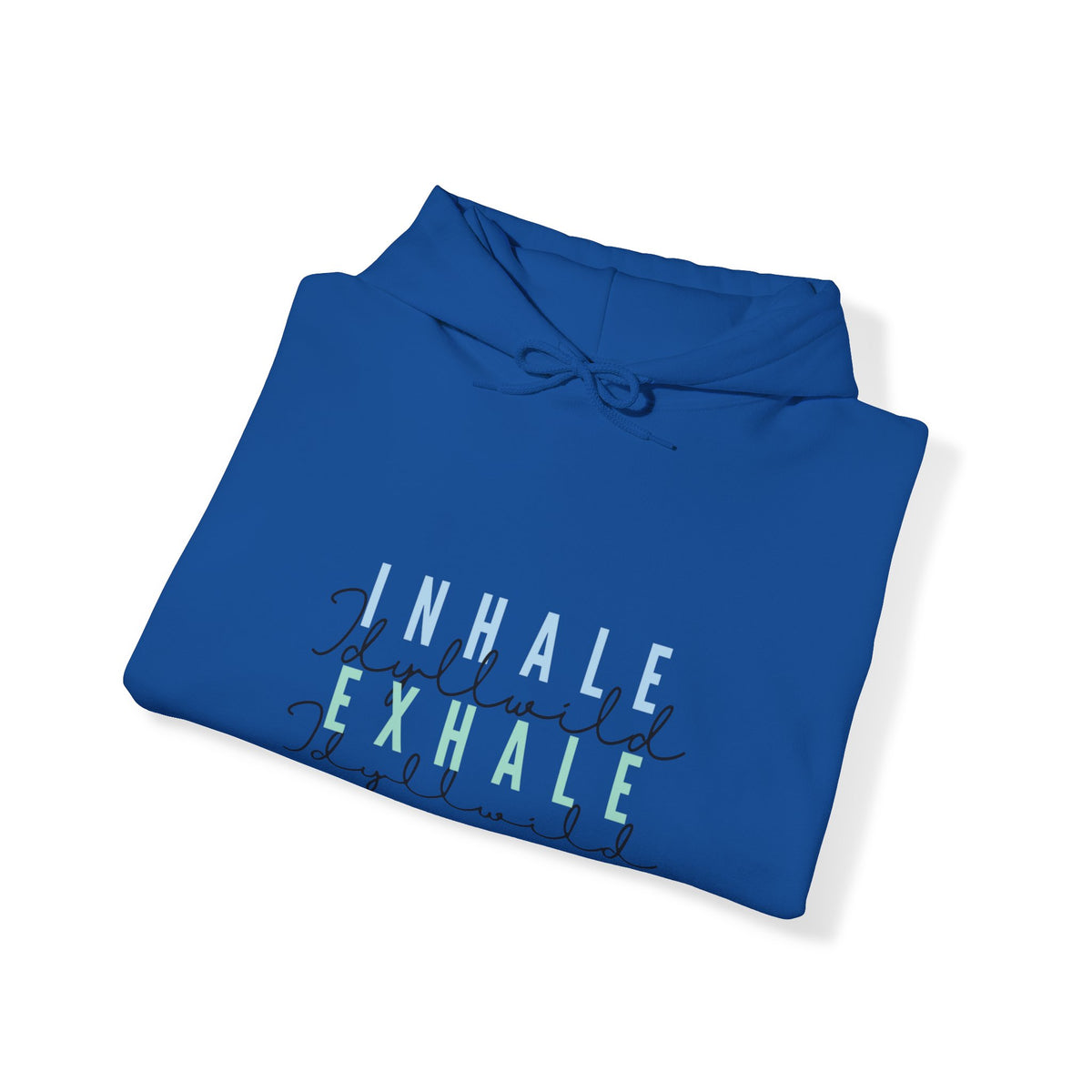 Idyllwild Inhale Exhale Blue Hoodie