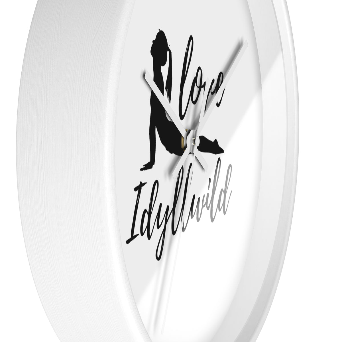 Wall Clock Love Idyllwild Yoga