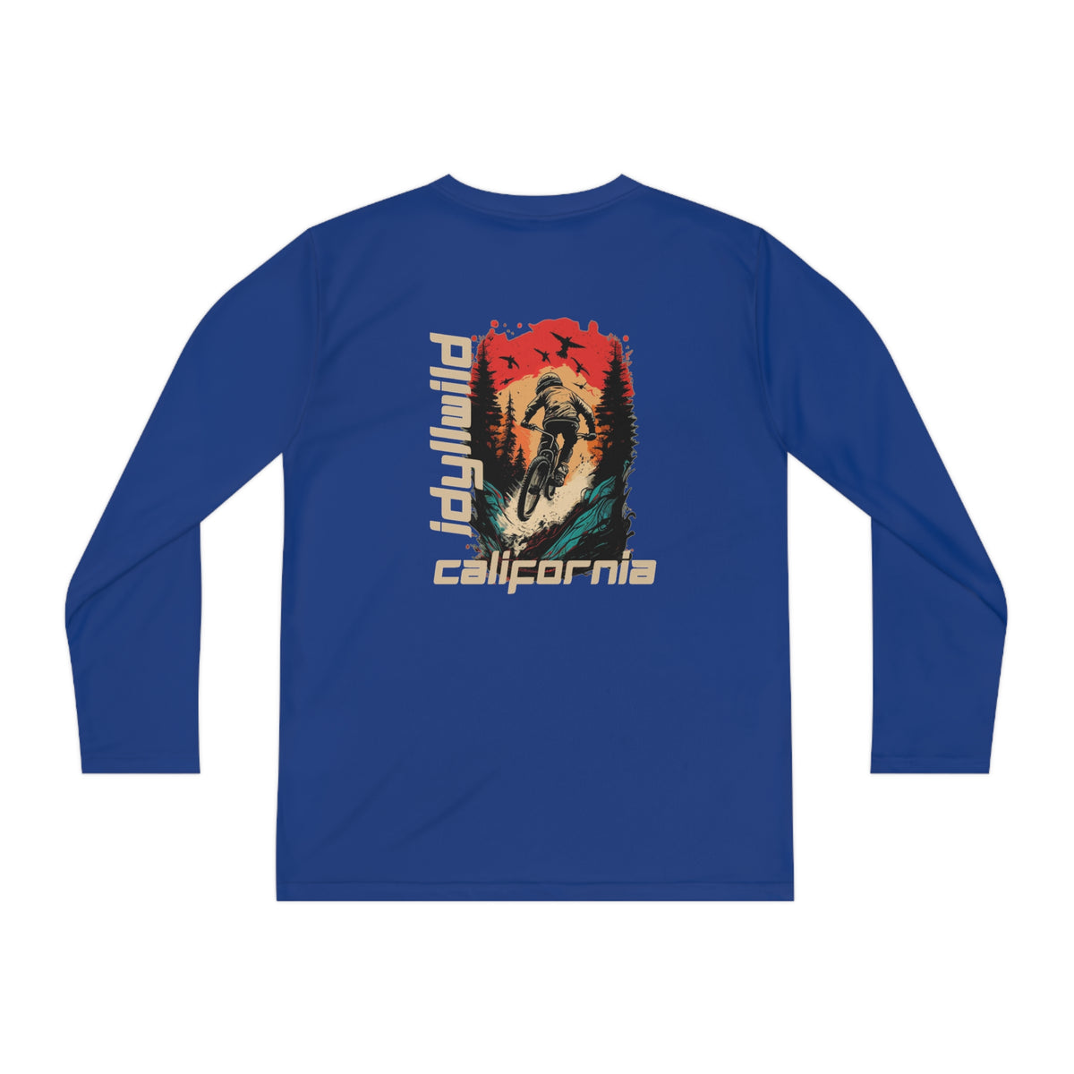 Idyllwild Mountain Biking Youth Long Sleeve Competitor Tee