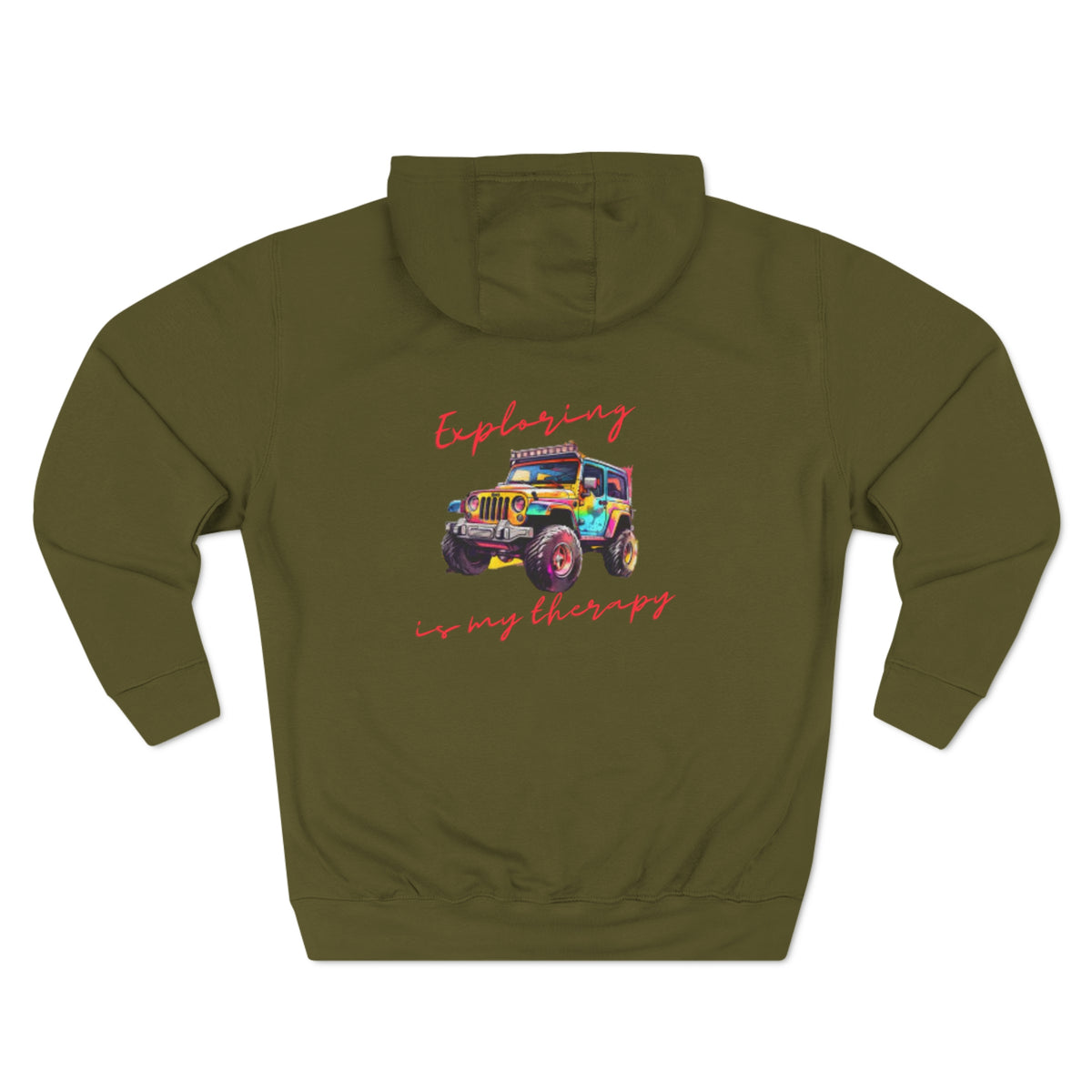 Jeep "Exploring Is My Therapy" Hoodie