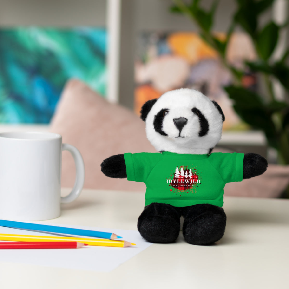 Stuffed Animals with Tee Idyllwild Red Buffalo Plaid
