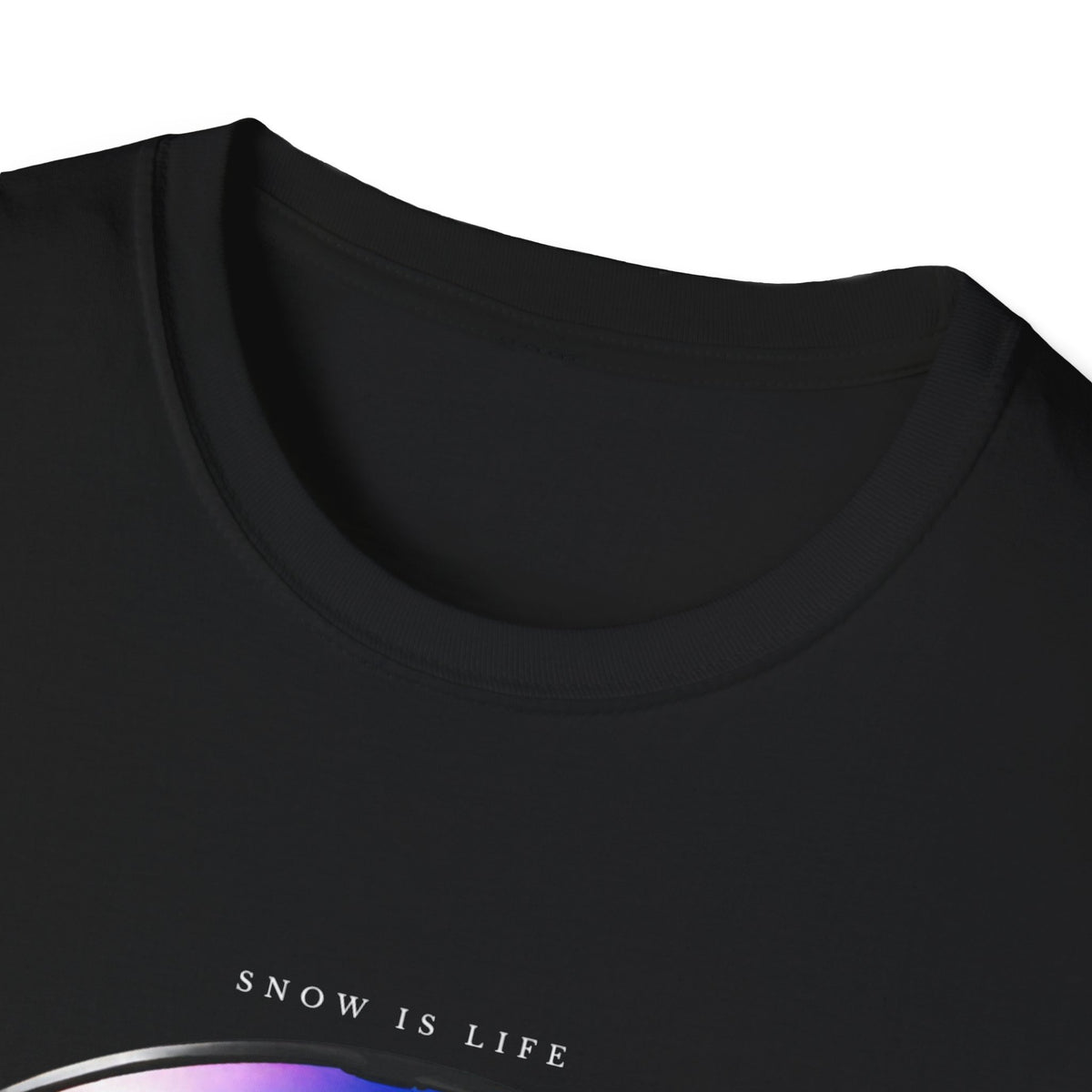 Snowboarding "Pow" Softstyle T-Shirt