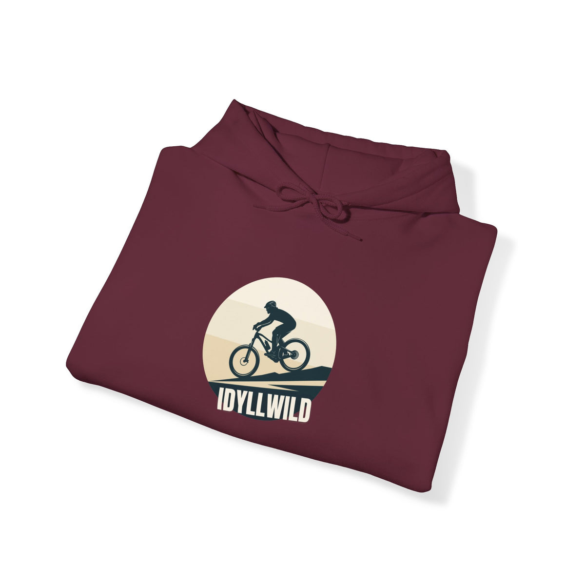 Unisex Heavy Blend™ Hooded Sweatshirt Downhill Bike