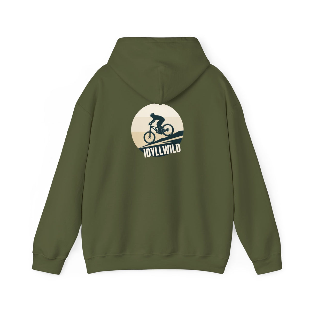 Unisex Heavy Blend™ Hooded Sweatshirt Downhill Bike
