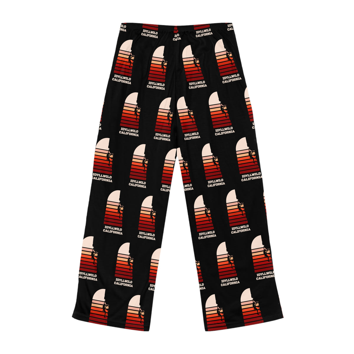 Women's Pajama Pants (AOP) Idyllwild Rock Climbing