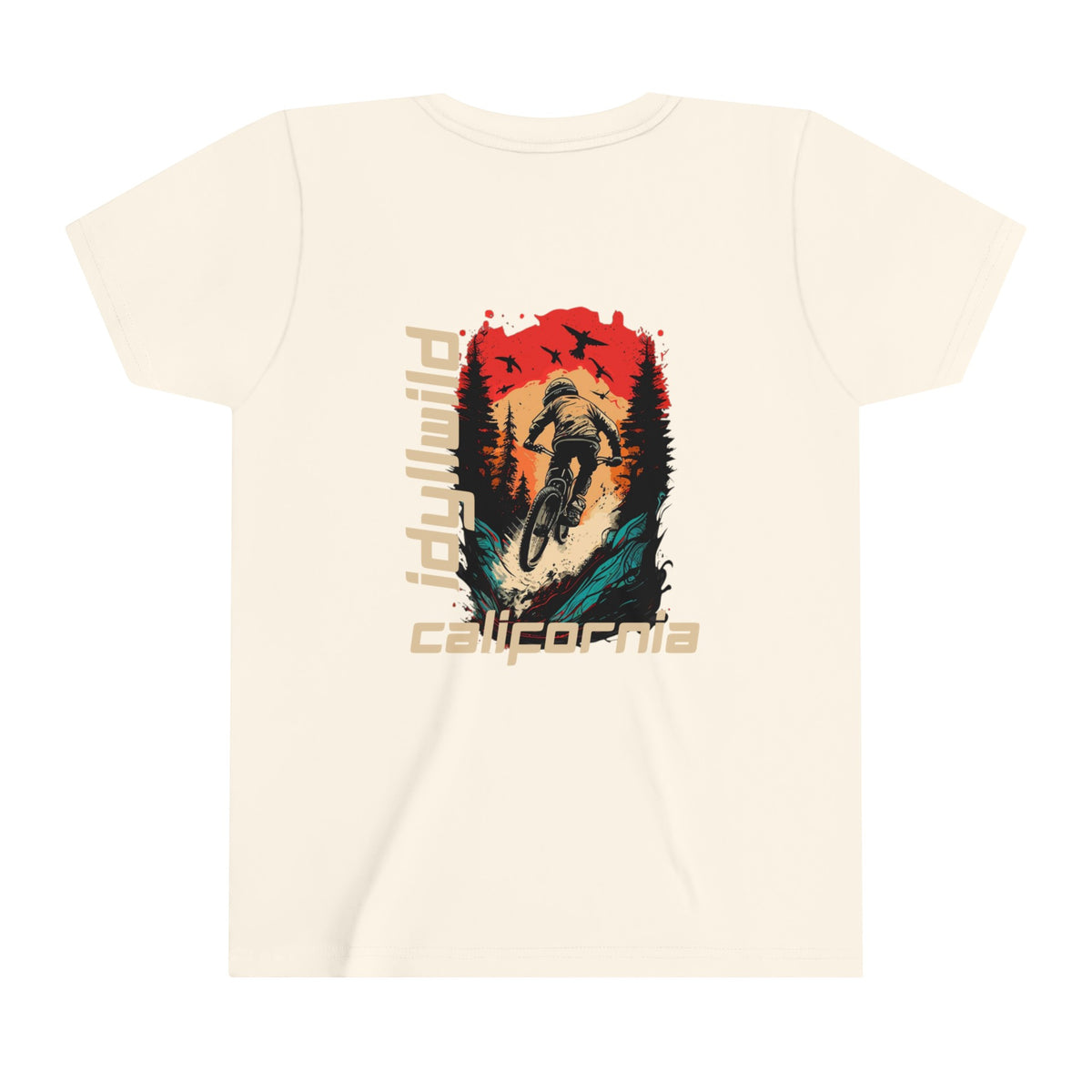 Idyllwild Mountain Biking Youth Short Sleeve Tee