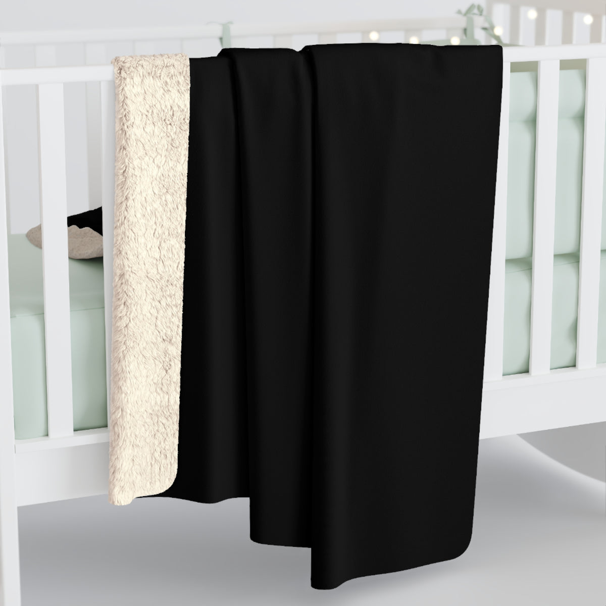Sherpa Fleece Blanket Green Pine