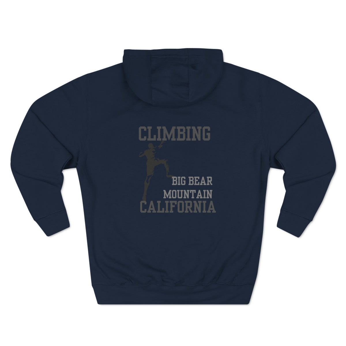 Big Bear Mountain Rock Climbing Hoodie