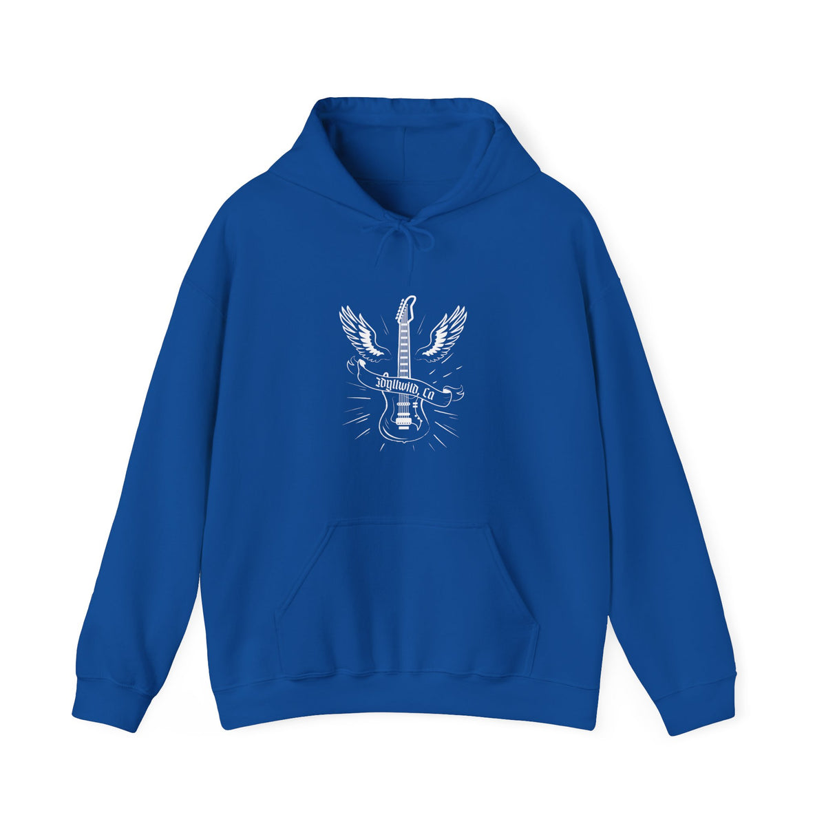 Unisex Heavy Blend™ Hooded Sweatshirt Guitar WIngs