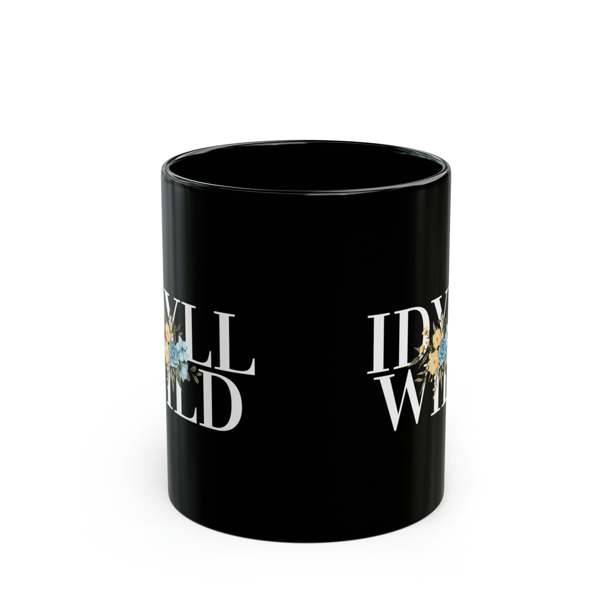 Copy of Black Mug Idyllwild Floral