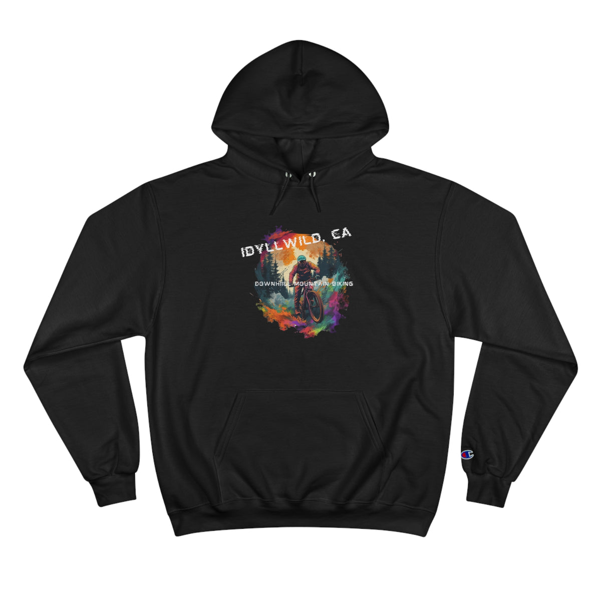 Idyllwild Downhill Mountain  Biking Champion Hoodie