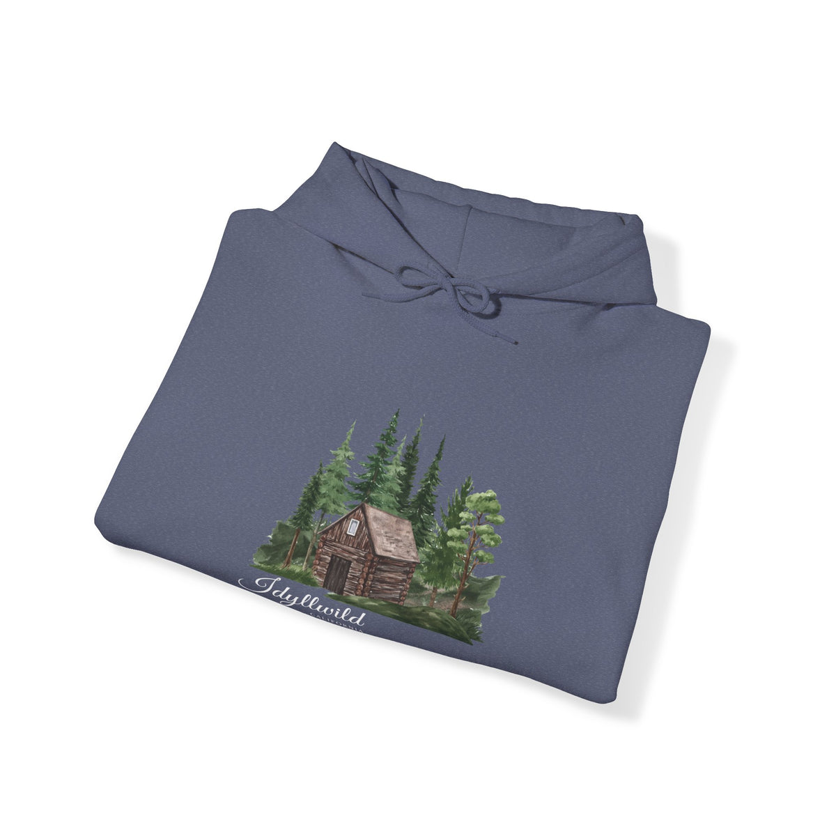 Unisex Heavy Blend™ Hooded Sweatshirt Forest Cabin