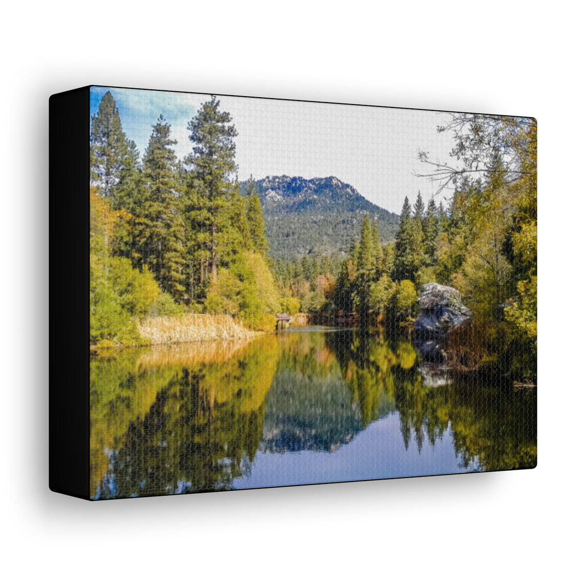 Canvas Gallery Wraps Lake Fulmore Fall