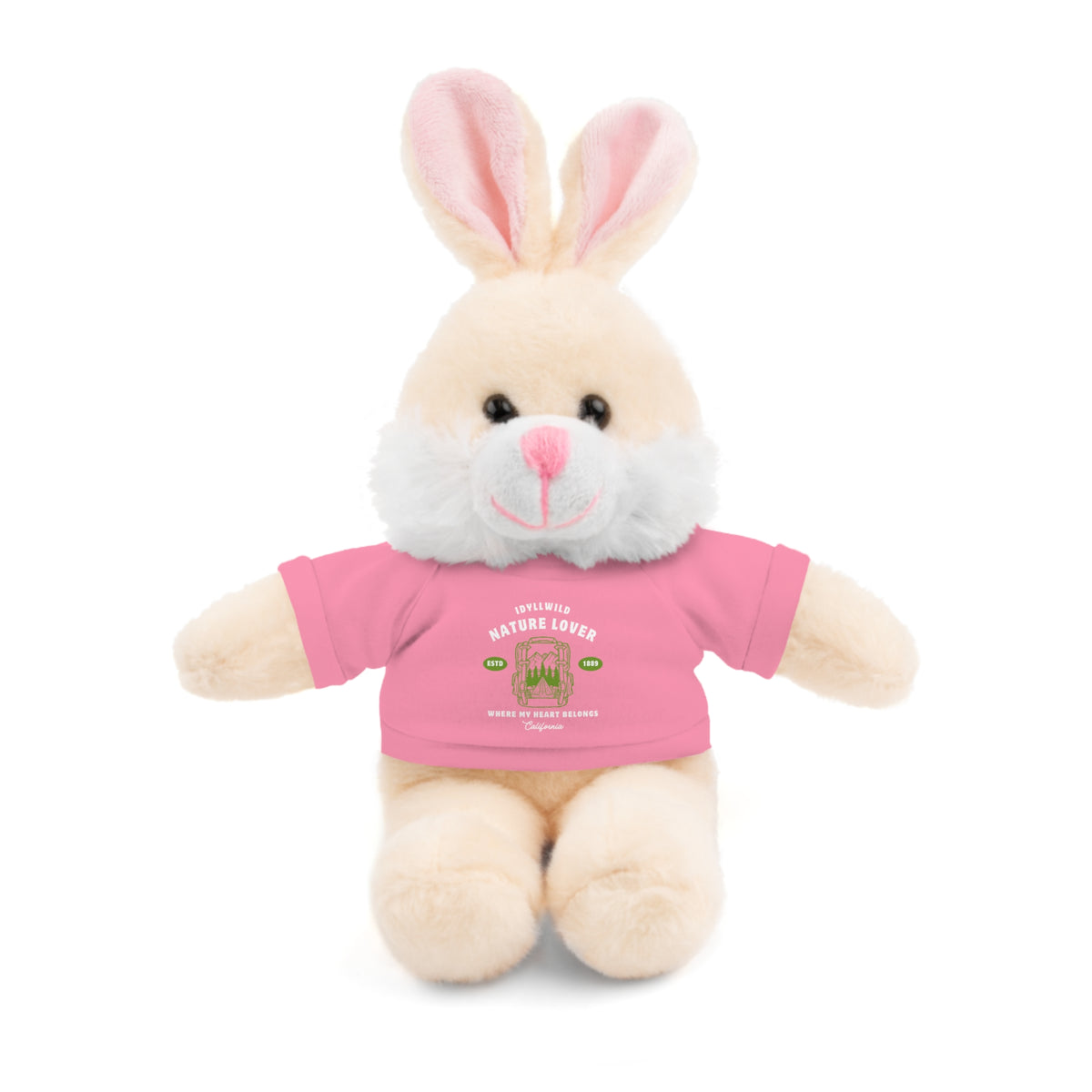 Stuffed Animals with Tee Idyllwild Nature Lover