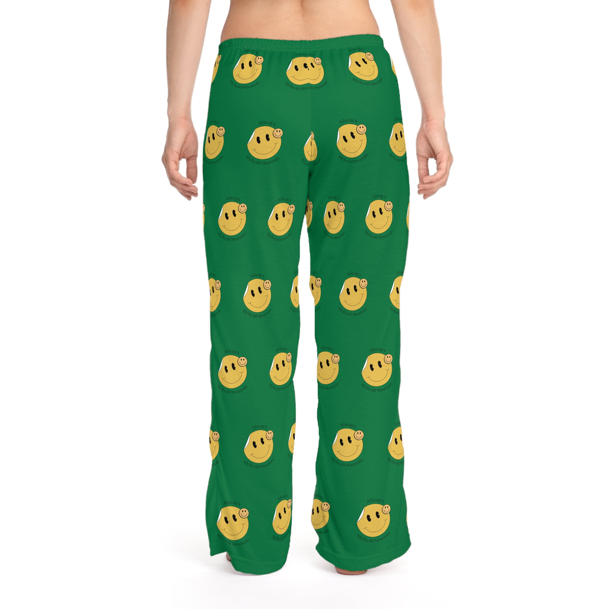 Women's Pajama Pants (AOP) Always Smiling