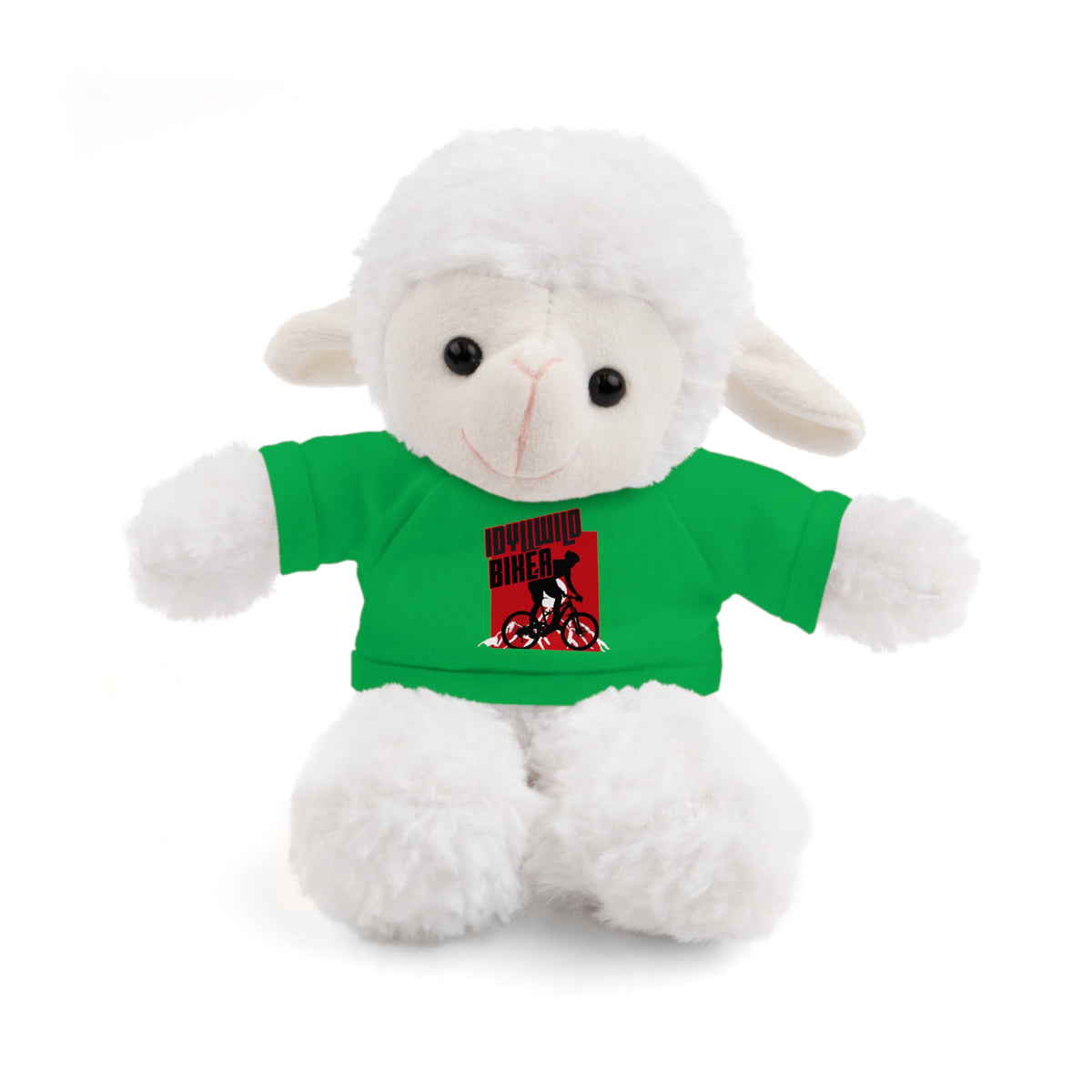 Stuffed Animals with Tee Idyllwild Mountain Biker