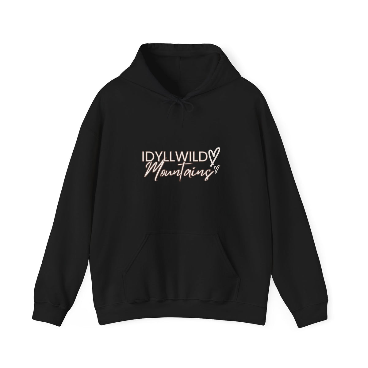 Idyllwild Mountains heart Hoodie