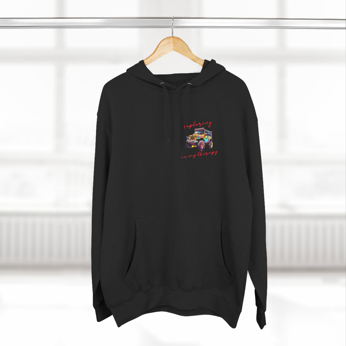 Jeep "Exploring Is My Therapy" Hoodie
