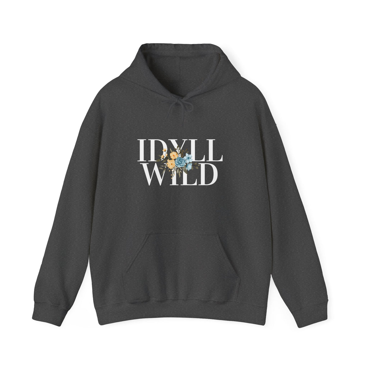 Unisex Heavy Blend™ Hooded Sweatshirt Floral
