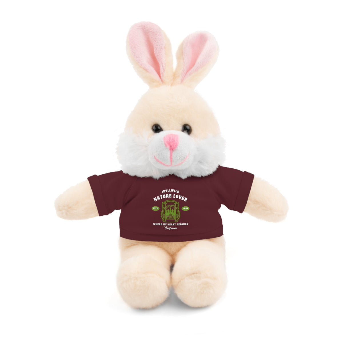 Stuffed Animals with Tee Idyllwild Nature Lover