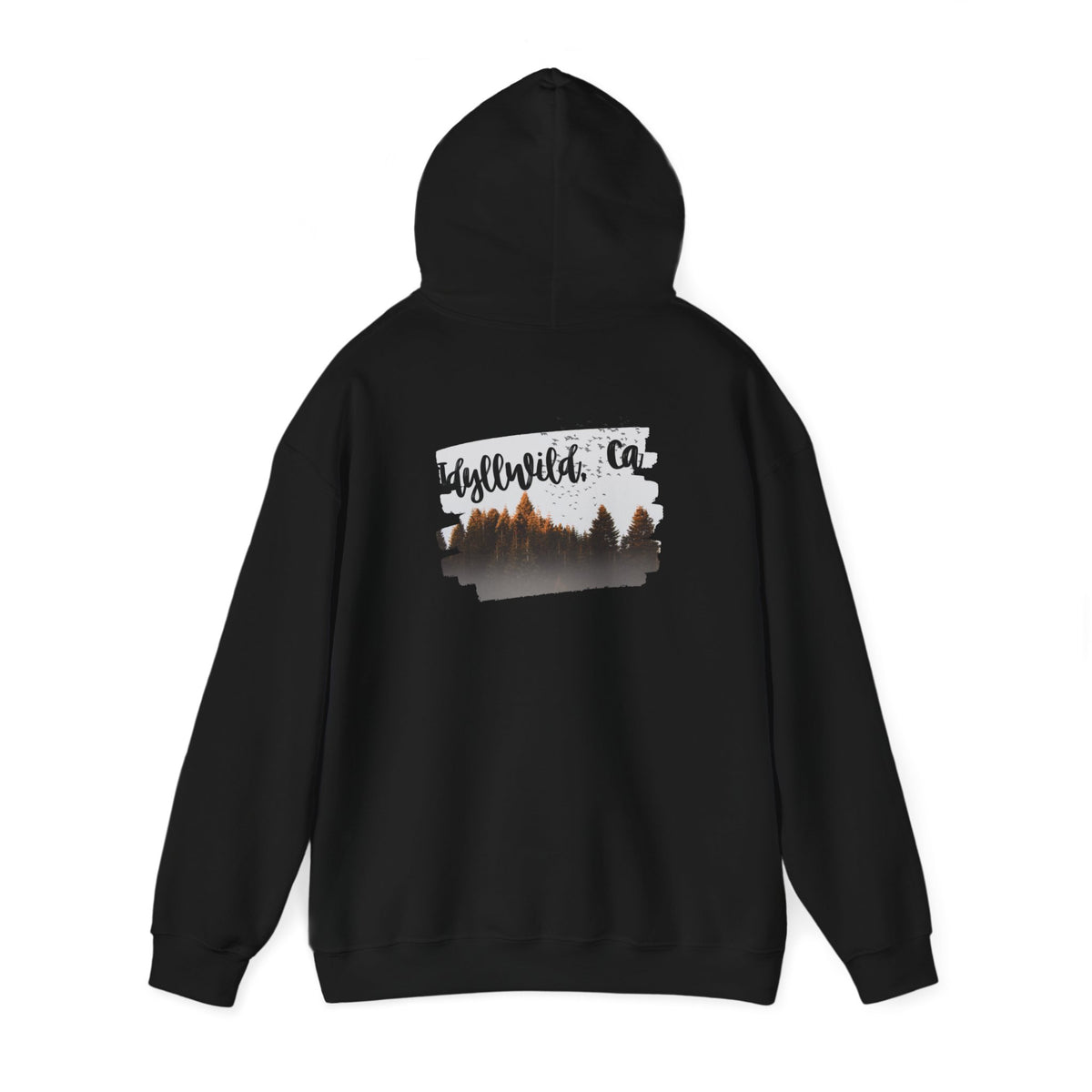 Unisex Heavy Blend™ Hooded Sweatshirt Forest PeekaBoo Scene