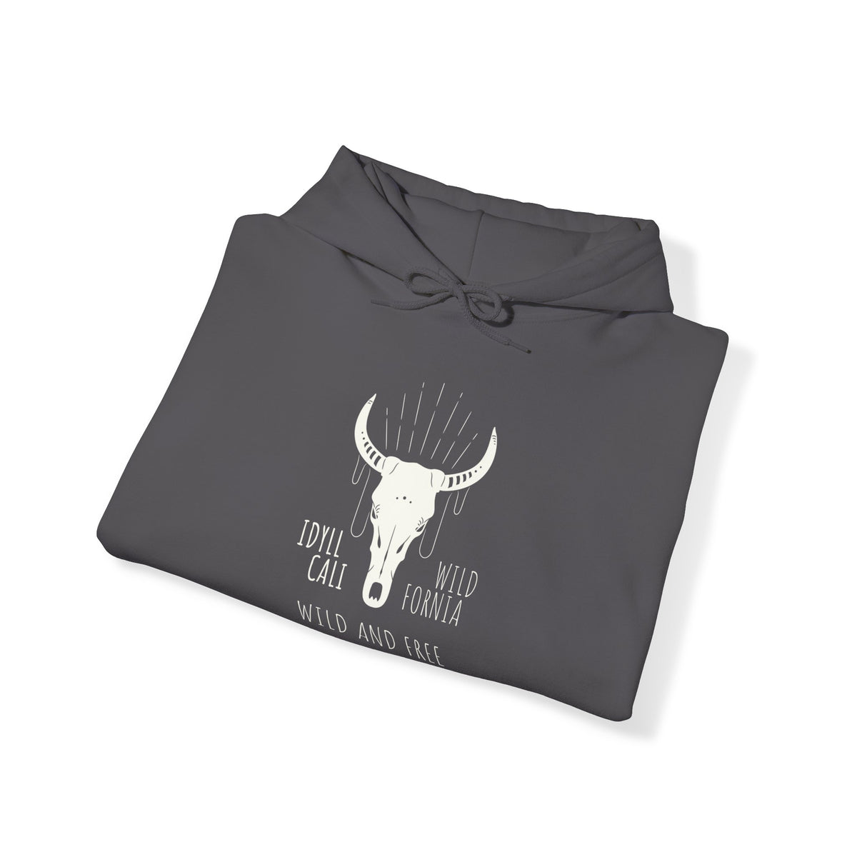 Idyllwild Wild and Free Longhorn Hoodie