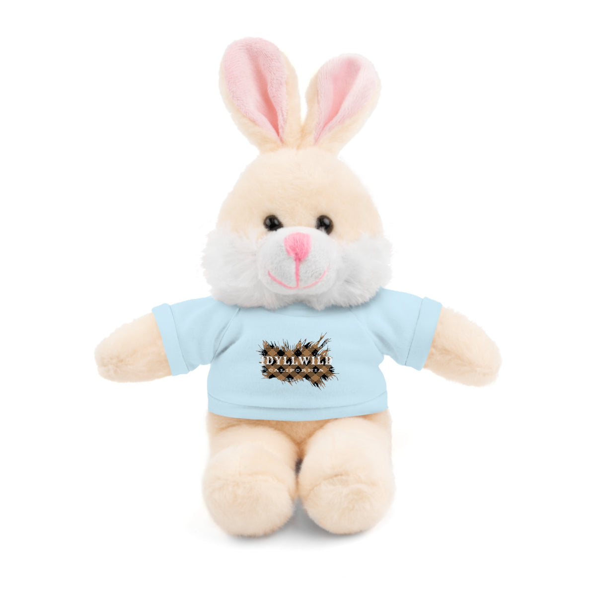 Stuffed Animals with Tee Idyllwild Tan Plaid