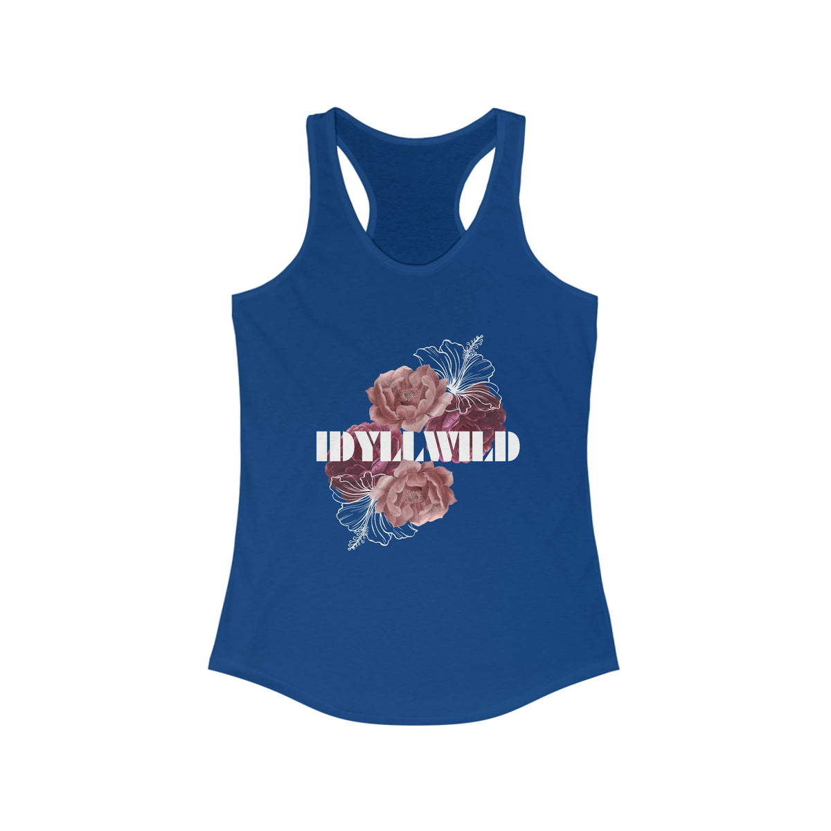 Women's Ideal Racerback Tank Vintage Rose
