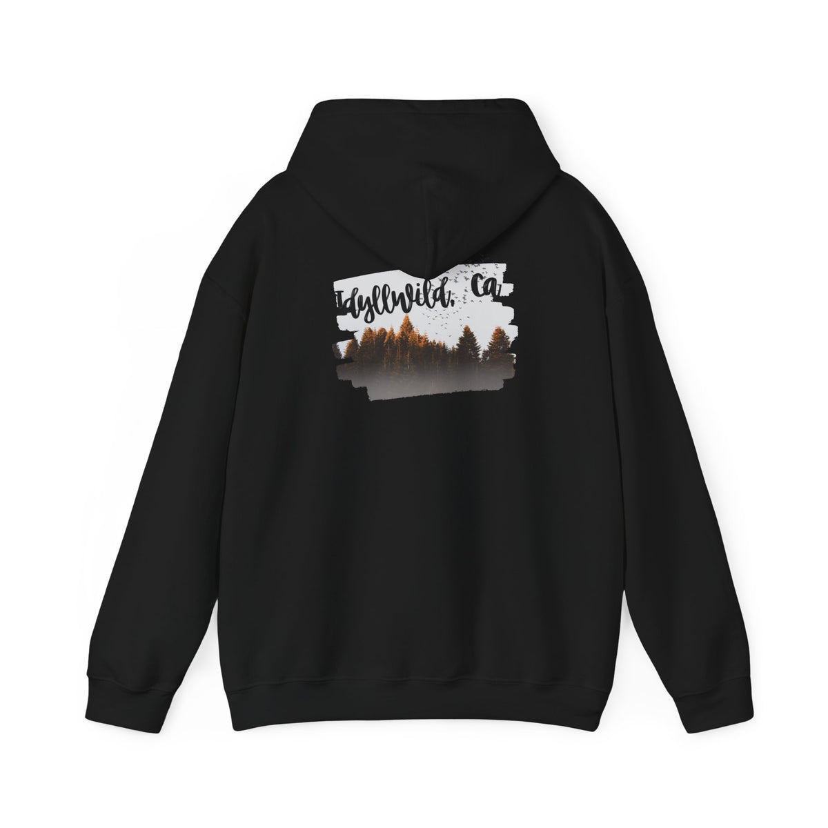 Unisex Heavy Blend™ Hooded Sweatshirt Forest PeekaBoo Scene