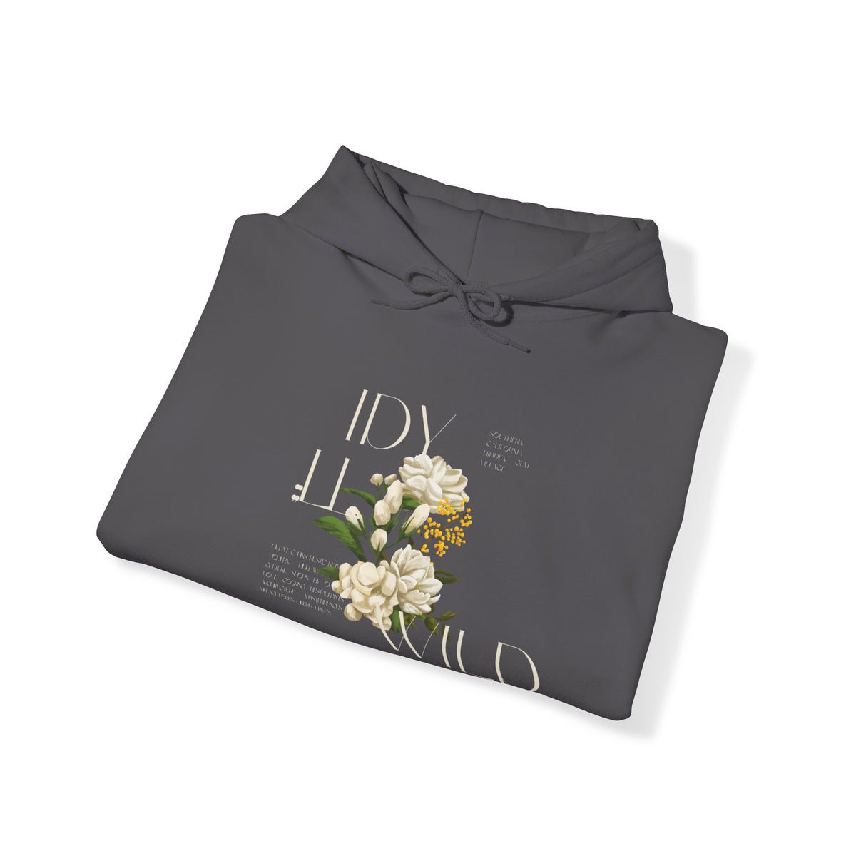 Idyllwild Vintage Cream Rose Hoodie