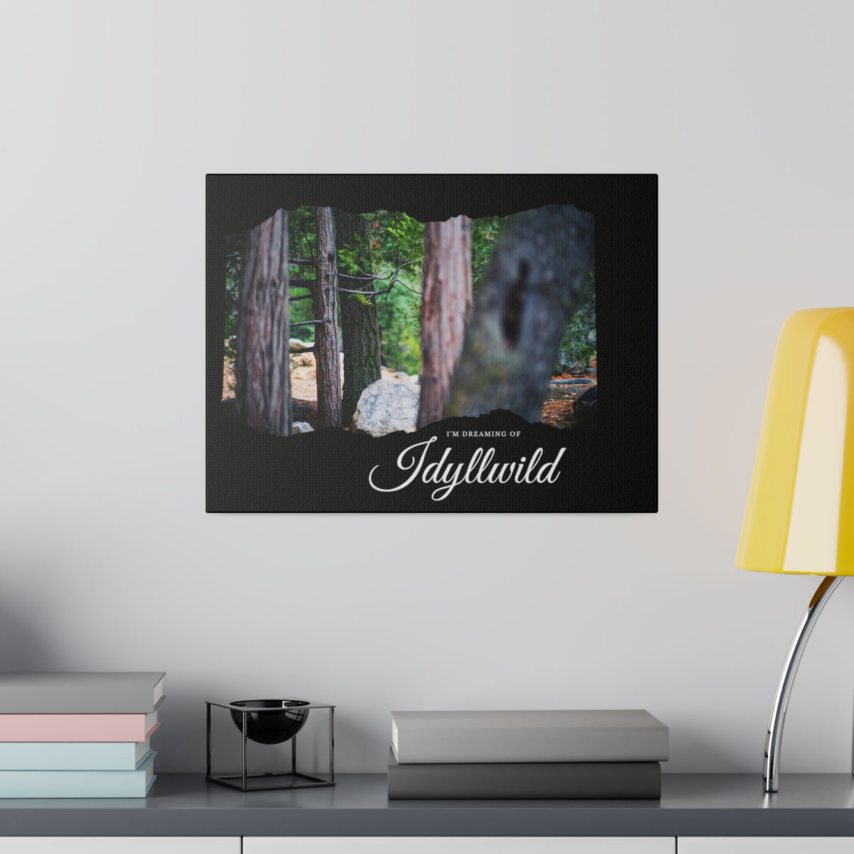 Matte Canvas, Stretched, 0.75" Dreaming of FOrest
