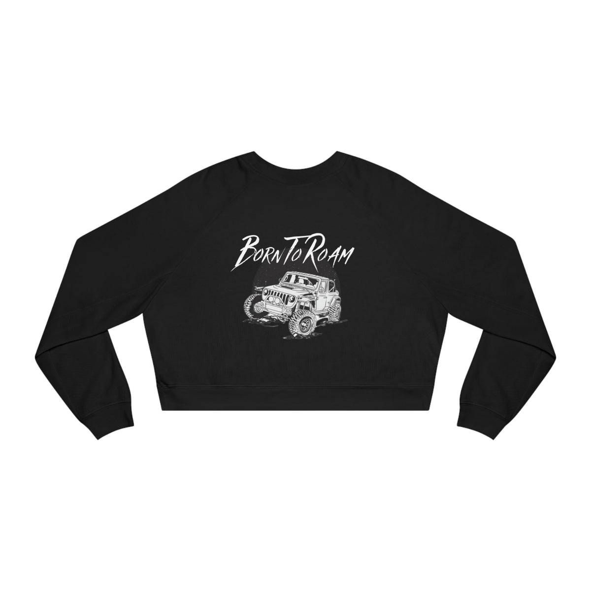 Jeep Born To Roam Cropped Fleece Pullover