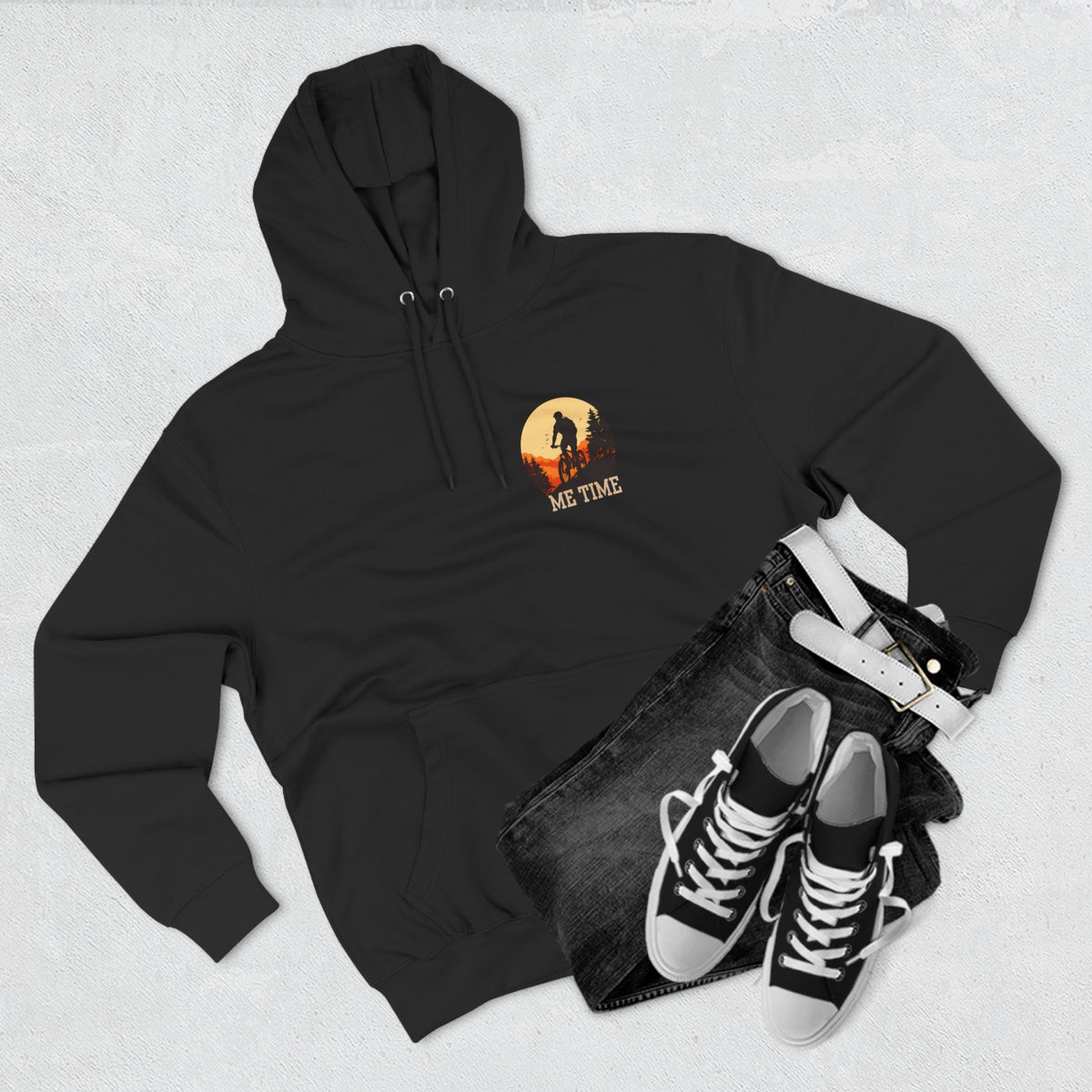 "Me Time" Mountain Biking Hoodie