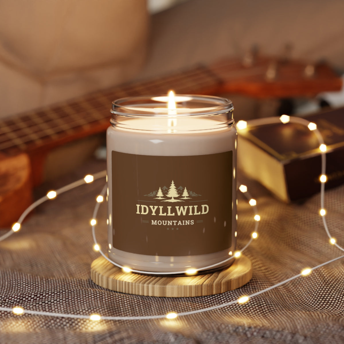 Scented Soy Candle, 9oz Idyllwild Mountains Earth