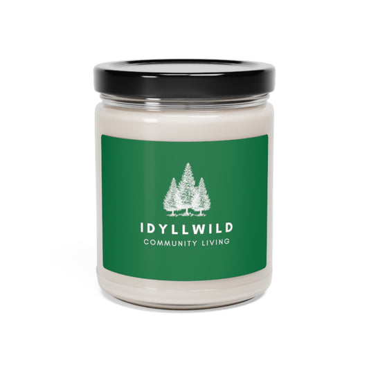 Scented Soy Candle, 9oz Idyllwild Community Green