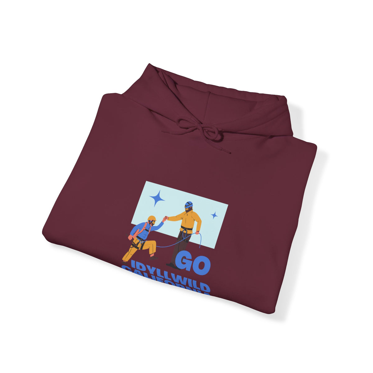 Unisex Heavy Blend™ Hooded Sweatshirt Go Climbing