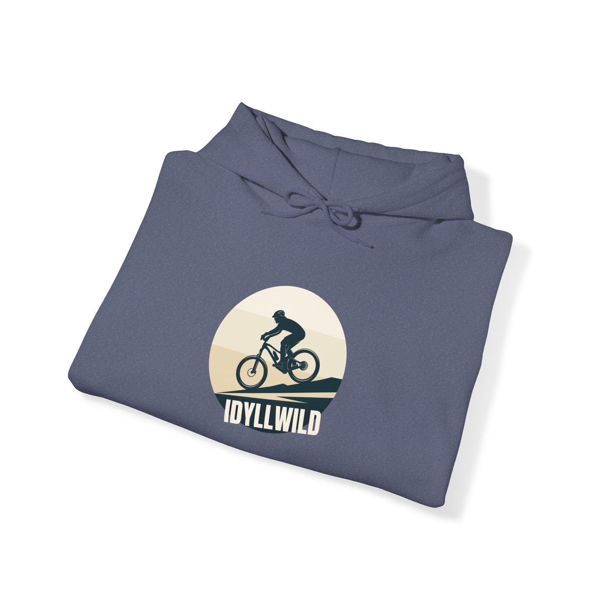 Unisex Heavy Blend™ Hooded Sweatshirt Downhill Bike