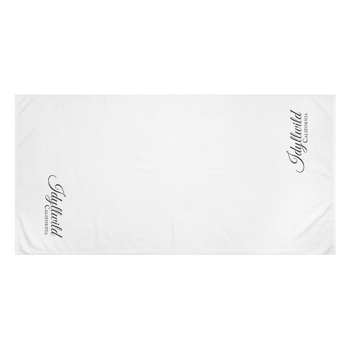 Idyllwild Califorina White Mink-Cotton Towel