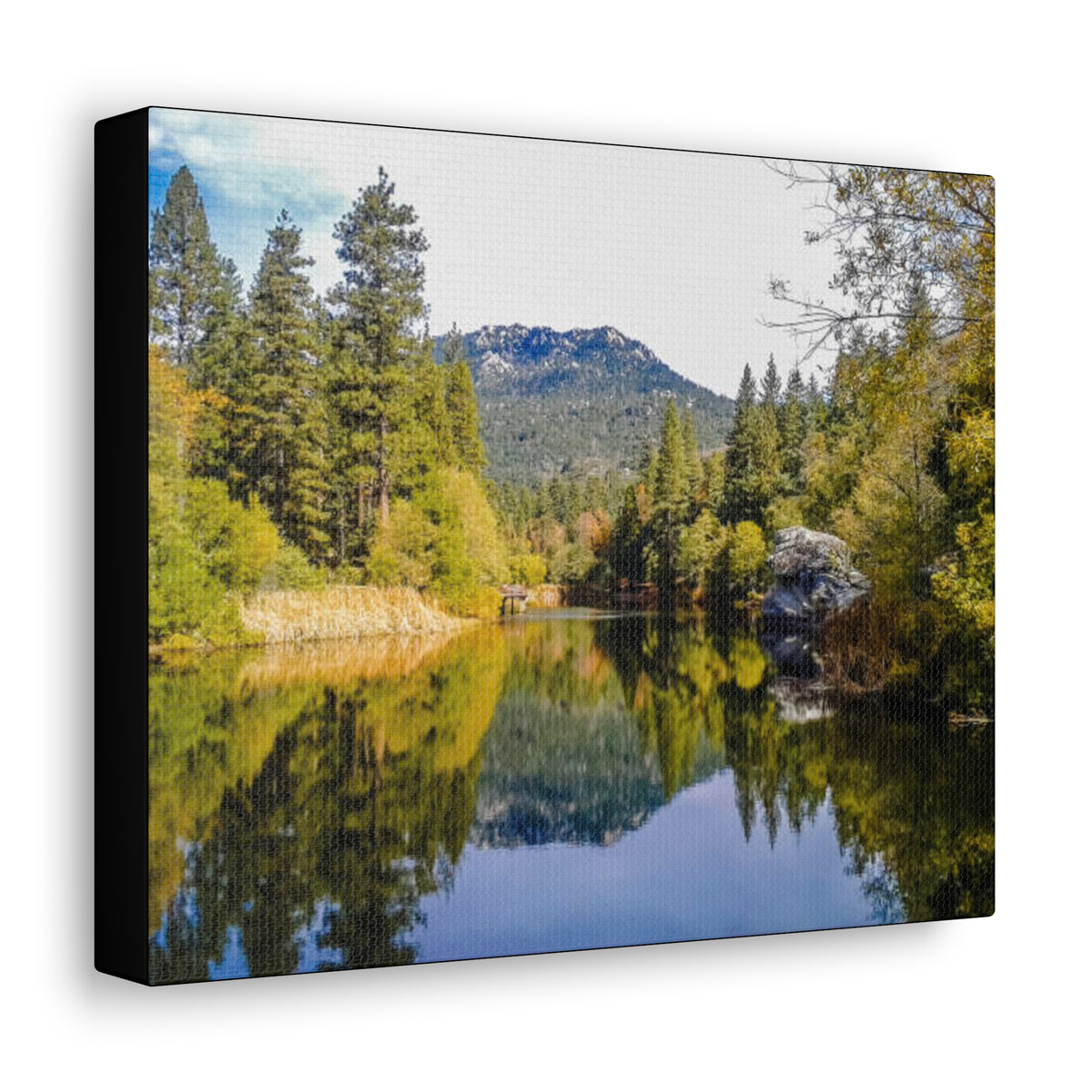 Canvas Gallery Wraps Lake Fulmore Fall