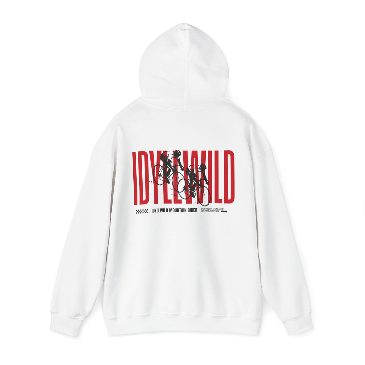 Unisex Heavy Blend™ Hooded Sweatshirt About Mountain Bike