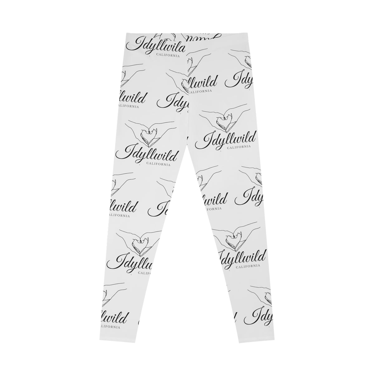 Stretchy Leggings (AOP) Idyllwild Heart Hands