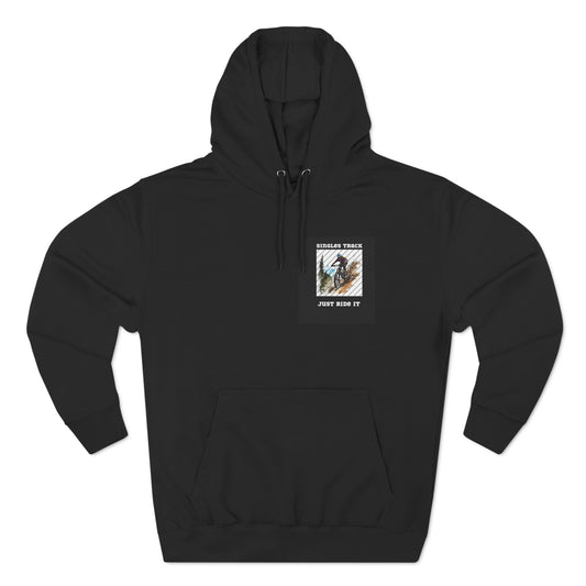 "Singles Track Just Ride It" Mountain Biking Hoodie