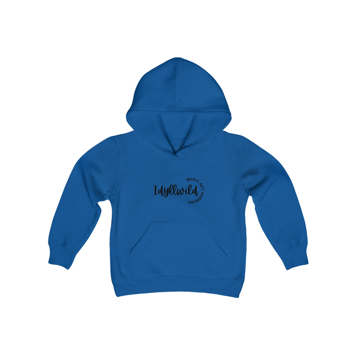 Youth Heavy Blend Hooded Sweatshirt Idyllwild music art harmony