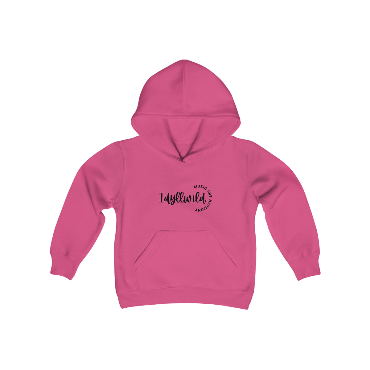 Youth Heavy Blend Hooded Sweatshirt Idyllwild music art harmony