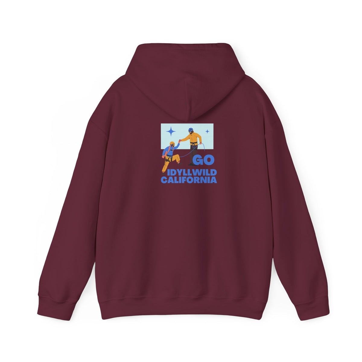 Unisex Heavy Blend™ Hooded Sweatshirt Go Climbing