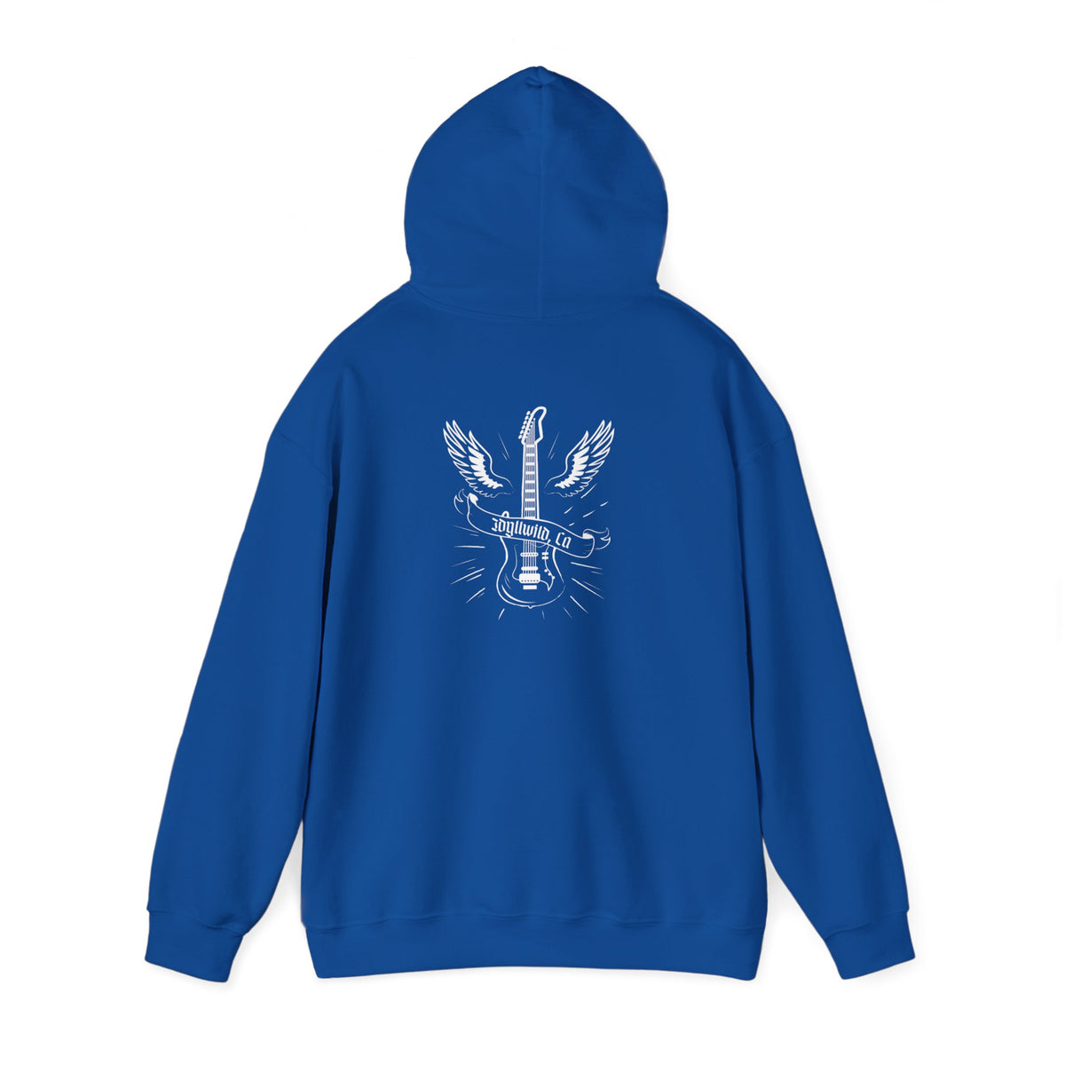 Unisex Heavy Blend™ Hooded Sweatshirt Guitar WIngs