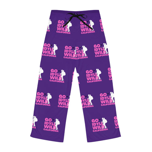 Women's Pajama Pants (AOP) Mama Idyllwild HIker