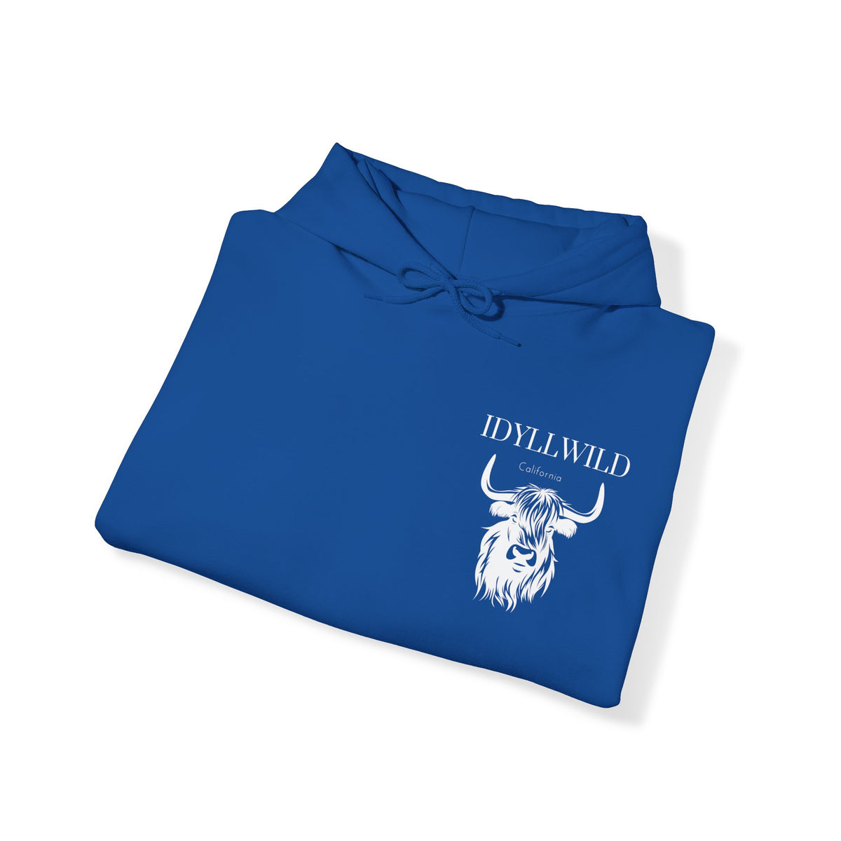 Unisex Heavy Blend™ Hooded Sweatshirt Idyllwild Cow 2