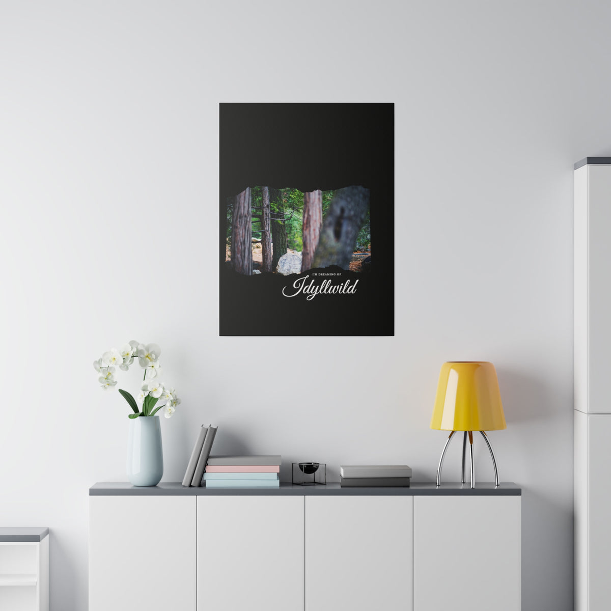 Matte Canvas, Stretched, 0.75" Dreaming of FOrest